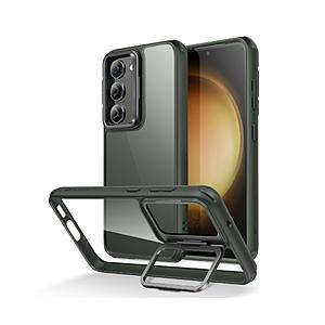 ESR Galaxy S23対応カメラリングスタンド付き、ミリタリーグレードケース 【864】 | 