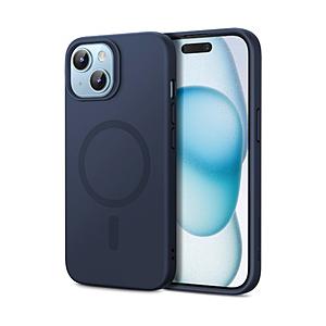 ESR iPhone 15 Plus（6.7インチ） シリコンケース ESR Dark Blue | 