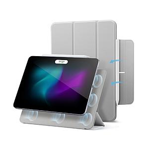 ESR 13インチiPad Pro（M5/M4）用 マグネットケース 三つ折りスタンド ESR Rebound Magnetic iPad Pro 13 M4 グレー | 