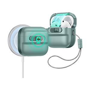ESR Pulse AirPods 第4世代用イヤホンケース MagSafe対応 スライド式オープン設計 ESR グリーン 1C0130502 | 