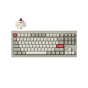 キークロン キーボード V3 Max(茶軸・英語配列) レトロカラー V3M-R3-US ［有線・ワイヤレス /Bluetooth・USB-A＋USB-C］ | 