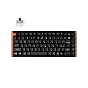 キークロン キーボード K2 Max White LED(静音茶軸)  K2M-G8W-JIS ［有線・ワイヤレス /Bluetooth・USB］ | 