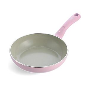 グリーンパン グリーンシェフ アースカラー フライパン 20cm クォーツピンク    ［IH対応］ | 