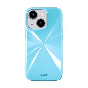 LAUT iPhone 14 6.1インチ LAUT HUEX REFLECT BABY BLUE ベイビーブルー L_IP22A_HXR_BL 【864】 | 