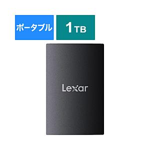 LEXAR LSL500X001T-RNBNJ 外付けSSD USB3.2 Gen2x2 USB-C接続[1TB /ポータブル型] 最大読込み2,000MB/s 最大書込み1,800MB/s   ［1TB /ポータブル型］ | 