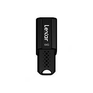 LEXAR USBメモリ JumpDrive S80(Mac/Windows) ブラック LJDS080064G-BNBNJ ［64GB /USB TypeA /USB3.2 /スライド式］ | 