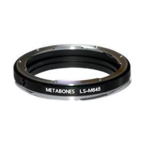 METABONES METABONES ライカ S アダプターマミヤ645 システムレンズ用（ブラック） LEICASMAMIYA645BK | 