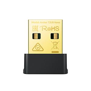 TPLINK 無線LAN子機 Bluetooth 4.2対応 433Mbps+200Mbps(Windows11対応) Archer T2UB Nano  ［Wi-Fi 5(ac)］ | 