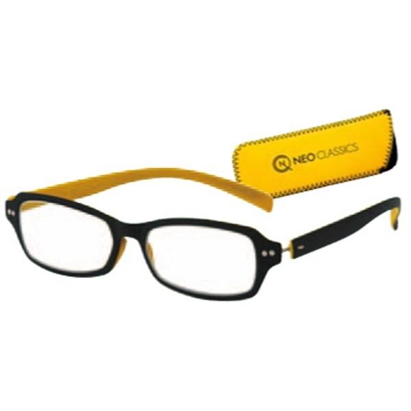 デューク ネオクラシック ベーシック GLR-01 9（+1.00）  マットブラック×マットイエロー 【864】 | 