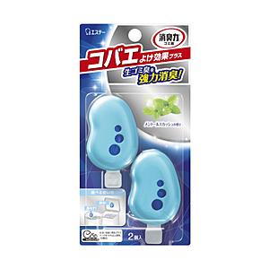 エステー 消臭力　ゴミ箱用　コバエよけ効果プラス　メントールスカッシュの香り | エステー