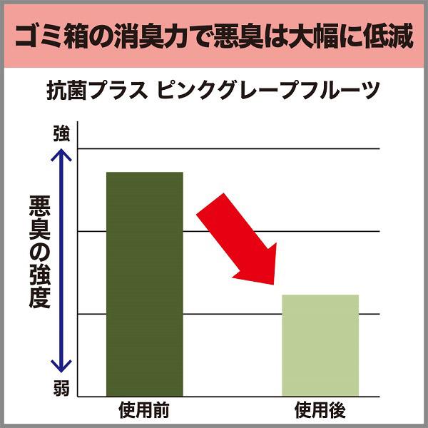 エステー ゴミ箱の消臭力 抗菌効果プラス ピンクグレープフルーツの香り 2個入り [ゴミ箱 生ごみ臭 消臭剤] | エステー | 04