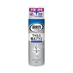 エステー トイレの消臭力 ウイルス除去スプレー 消臭芳香剤 トイレ クリーンソープ 280mL | エステー