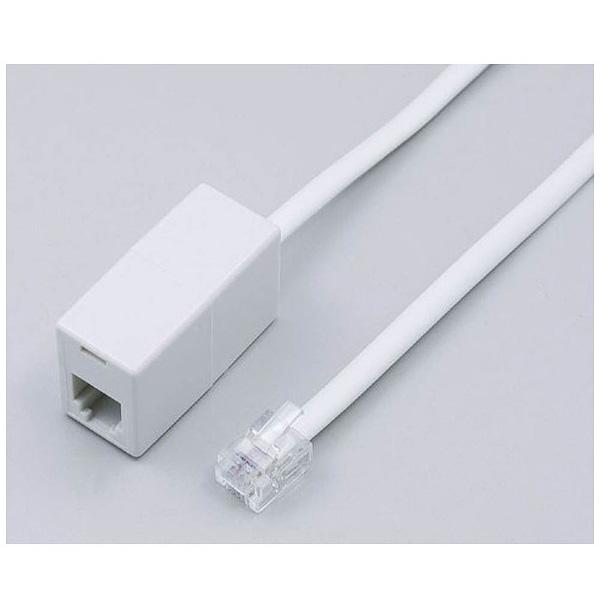 ELPA 6極4芯・2芯兼用延長用モジュラーケーブル （5m）　TEW-E050 [振込不可] | ELPA | 02