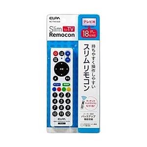 【在庫あり/即出荷可】 ELPA 汎用テレビリモコン 新しいコレクション RC-TV013UD910円