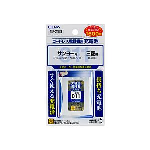 ELPA TSA-011BKS コードレス電話機用 充電池(大容量) [振込不可] | ELPA