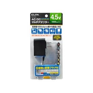 ELPA AC-DCマルチアダプター 4.5V ACD-045S | ELPA