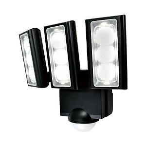 ELPA 屋外用LEDセンサーライト 乾電池式 3灯 ESL-313DC [白色 /乾電池式]