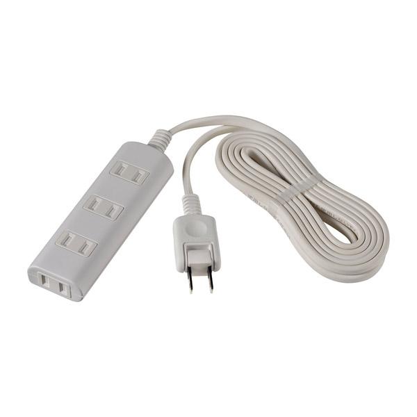 ELPA タップラン  ホワイト WBT-N4030B(W) ［3.0m /4個口 /スイッチ無］ | ELPA | 02