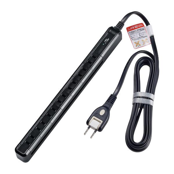 ELPA タイライ7P2Mスリム回転タップ WBS-SL702SB(BK) | ELPA | 02