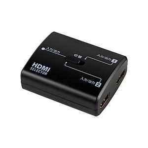 ELPA HDMIセレクター　双方向   ASL-HD202W ［2入力 /1出力 /4K対応 /手動］ | ELPA