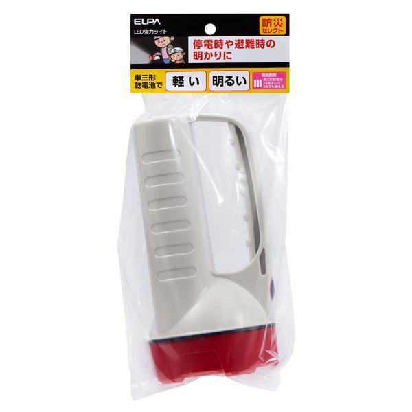 ELPA ＬＥＤ強力ライト  ＤＯＰ−ＫＲ２００   DOP-KR200 ［LED /単3乾電池×3 /防水対応］ 【864】 | ELPA | 02