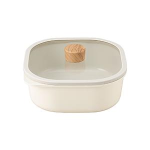 岩谷産業 カセットコンロ用鍋 スクエアポット20  ホワイト CB-A-SP20-W | 