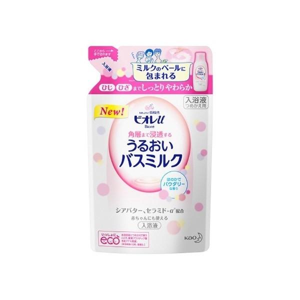 花王 【ビオレu 】家族みんなのすべすべバスミルク つめかえ用 （480ml） [振込不可] | Kao | 01