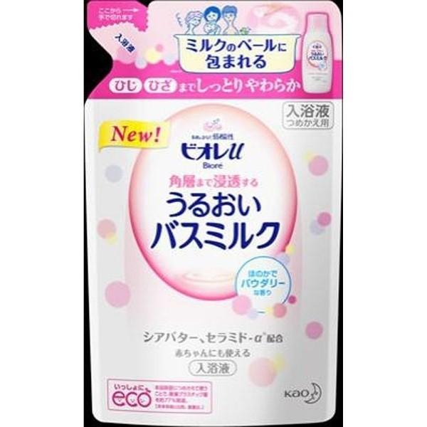 花王 【ビオレu 】家族みんなのすべすべバスミルク つめかえ用 （480ml） [振込不可] | Kao | 02