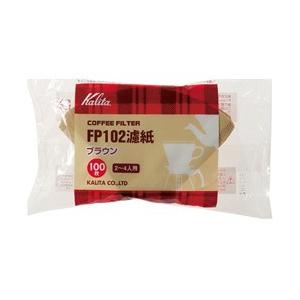 カリタ コーヒーフィルター　FP102ロシ （100枚） ブラウン | Kalita