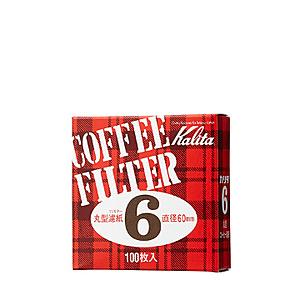 カリタ 丸形濾紙60mm　100枚入 | Kalita