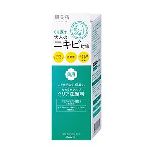 クラシエ 【肌美精】大人のニキビ対策　薬用ホワイトクリア洗顔料（110ｇ） | Kracie