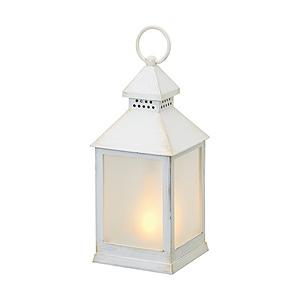 カメヤマ PE660-00-05AWミニファイヤーランタン  アンティークホワイト | 