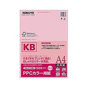 コクヨ PPCカラー用紙(共用紙)  （A4・100枚）　KB-C139NP | KOKUYO
