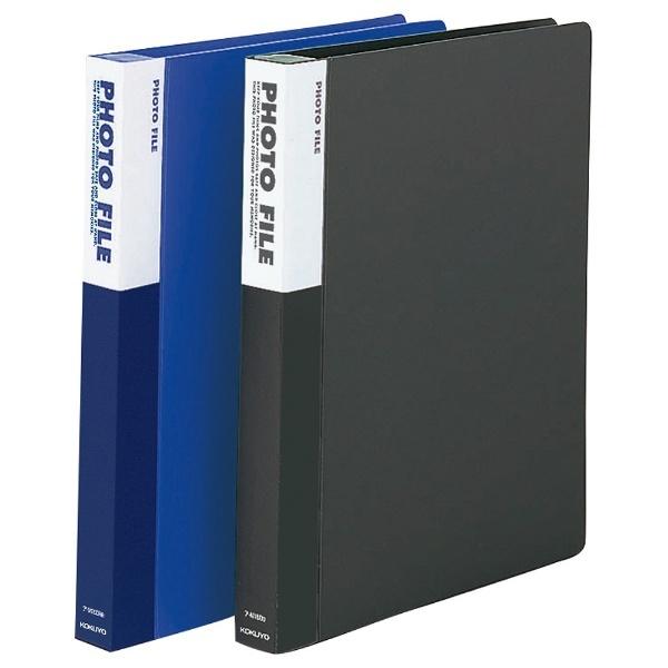 コクヨ ア-M160B フォトファイルA4サイズ台紙なしタイプ青 | KOKUYO | 01