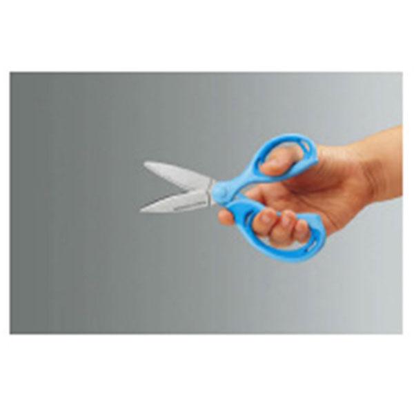 コクヨ 学習ハサミ ハサ-P270B エアロフィットサクサ・キッズ 青 | KOKUYO | 03