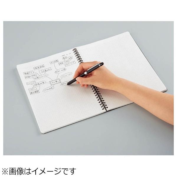 コクヨ ［ノート］ソフトリングノート ビジネステイスト(B5・B罫・70枚)  スSV407BD 黒 | KOKUYO | 04