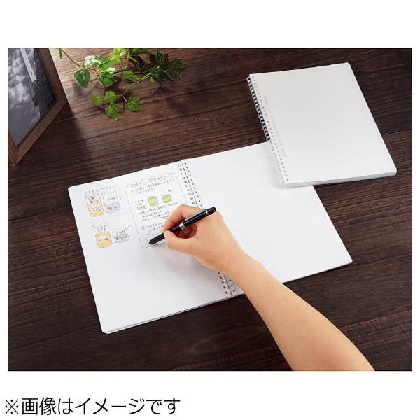 コクヨ ［ノート］ソフトリングノート クリアテイスト ((B5・B罫・80枚)スSV508BT 透明 | KOKUYO | 02