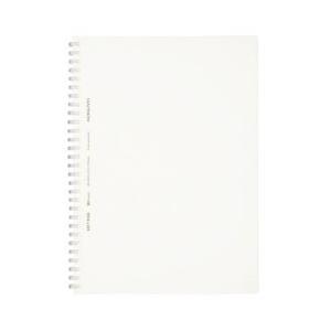 コクヨ ［ノート］ソフトリングノート （ドット入り罫線） クリアテイスト(B5・方眼罫・80枚) スSV508WTT | KOKUYO