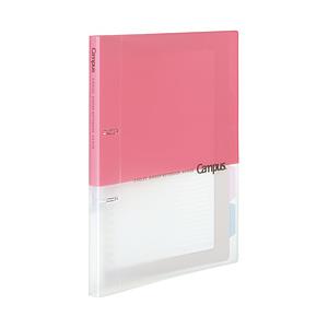 コクヨ プリントもとじやすい2穴バインダーA4ピンク ルPP158P | KOKUYO