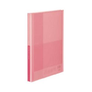コクヨ クリヤーブック 固定式 A4縦 40ポケット ラ-GL40LP グラッセル ライトピンク | KOKUYO