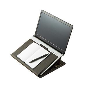 コクヨ ノートパソコンスタンド [13.3インチ] スライドボード付き BIZRACK（ビズラック） グレー EAM-BRST10M | KOKUYO