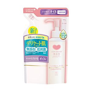 牛乳石鹸 カウブランド無添加メイク落としオイルつめかえ用130ml | 