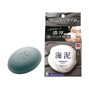 牛乳石鹸 自然ごこち 沖縄海泥洗顔石けん | 