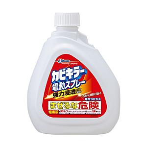 ジョンソン 【カビキラー】電動スプレーつめかえ用 750g〔お風呂用洗剤〕 | SC Johnson