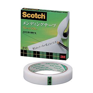 3Mジャパン 3M　メンディングテープ　18mmX50m　巻芯径76mm 810-3-18 | 