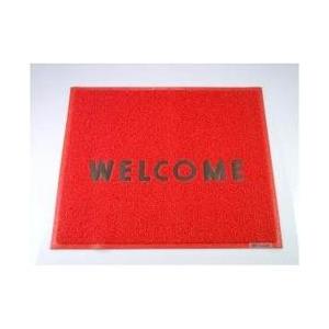 3Mジャパン 3M 文字入マット WELCOME 赤 ＜KMT1313A＞ | 