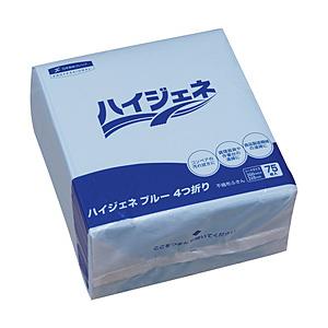 日本製紙クレシア クレシア　ハイジェネ　ブルー　4つ折り   62110 | 日本製紙クレシア