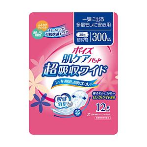 日本製紙クレシア ポイズパッド　超吸収ワイド　女性用　12枚 | 日本製紙クレシア