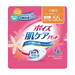 日本製紙クレシア ポイズ 肌ケアパッド 軽快ライト 中量用 28枚入〔大人用おむつ〕 | 日本製紙クレシア