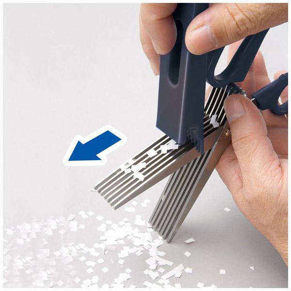 サンスター文具 S3711455 シュレッダーハサミ ブラック [ストレートカット] | ブランド登録なし | 04